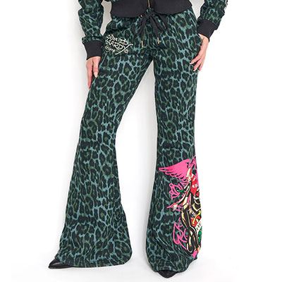 ANCHOR ROSE BOOTCUT SWEATPANTS