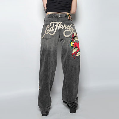 LIVE FAST BAGGY JEAN