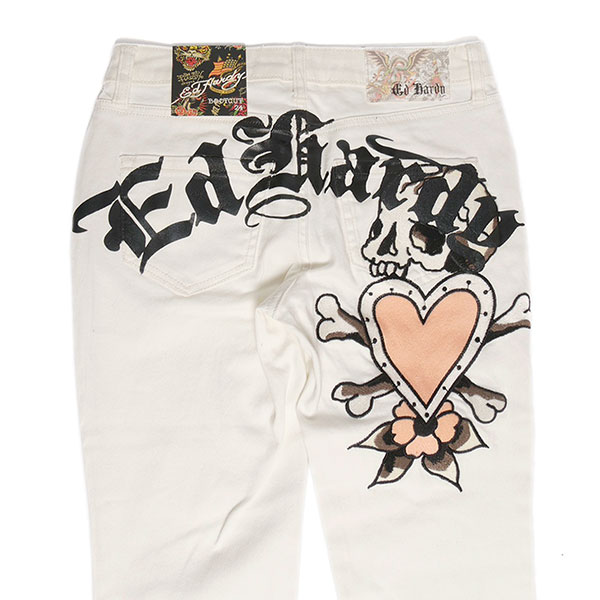 BAT SKULL BOOTCUT JEAN EMBROIDERED