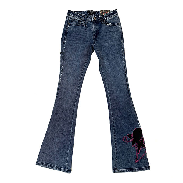 3 POLKA DOT HEARTS BOOTCUT JEAN