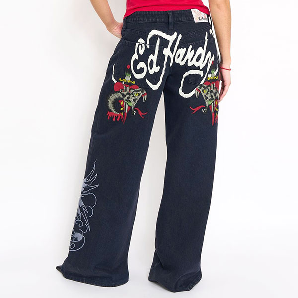HEART SNAKES SUPER BAGGY JEAN