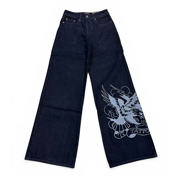 HEART SNAKES SUPER BAGGY JEAN