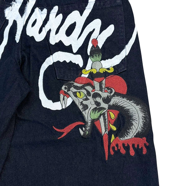 HEART SNAKES SUPER BAGGY JEAN
