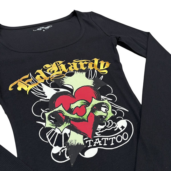 SACRED HEART LONG SLEEVE SHORT LACE ONESIE