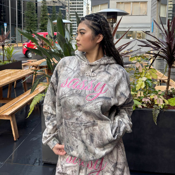 SASSY STONE CAMO SHORTS