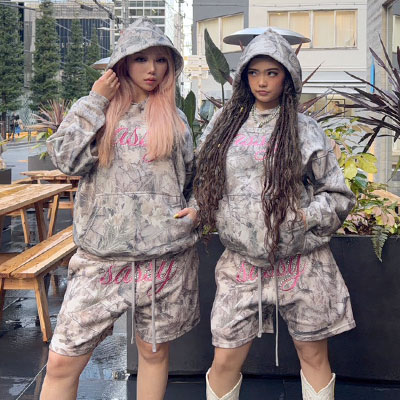 SASSY STONE CAMO SHORTS