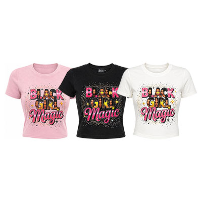 BLACK GIRL MAGIC CROPPED T-SHIRT