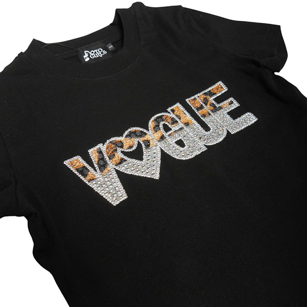 VOGUE CROPPED T-SHIRT