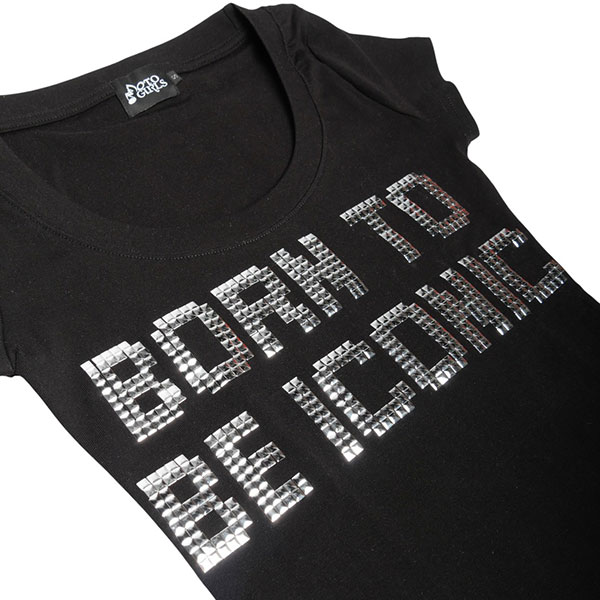 STUDS BORN TO BE ICONIC T-SHIRT