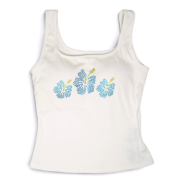 HIBISCUS STONE TANKTOP