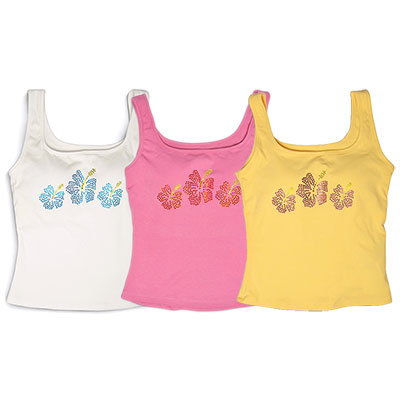 HIBISCUS STONE TANKTOP