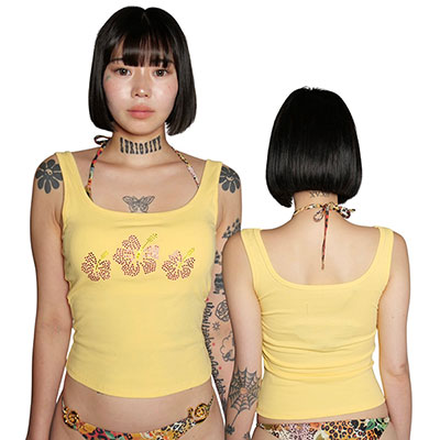 HIBISCUS STONE TANKTOP
