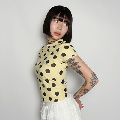 VARIOUS STONE DOT T-SHIRT