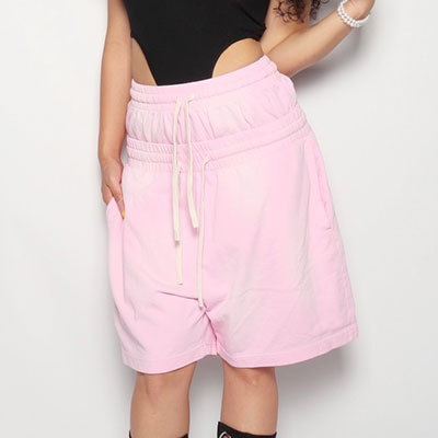 LOCA MI TIENE DOUBLE WAIST SHORTS