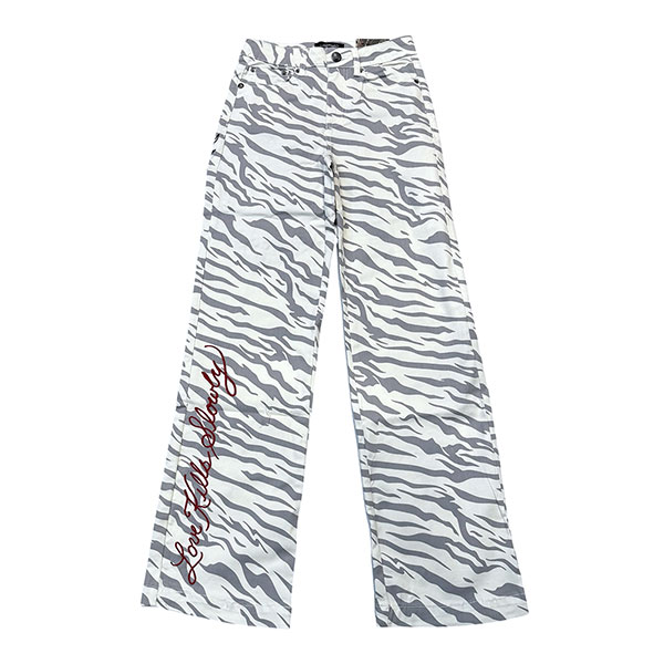 CARD OF HEARTS WIDE LEG JEANS
