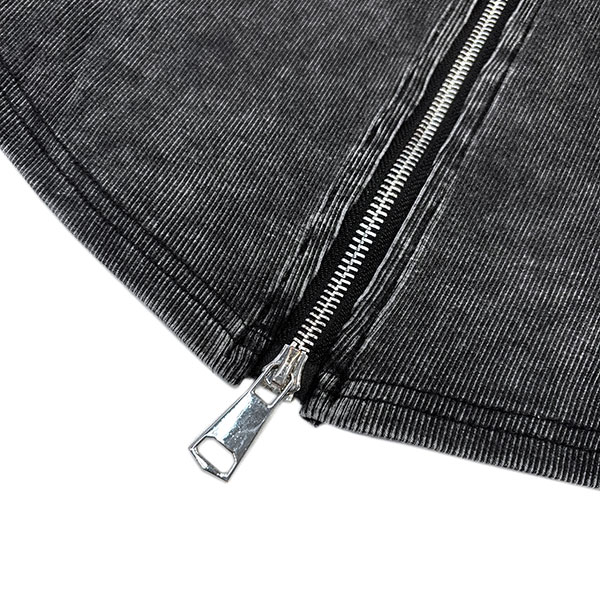 CROSS ZIP CARDIGAN