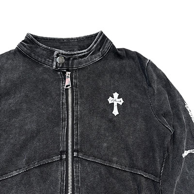 CROSS ZIP CARDIGAN
