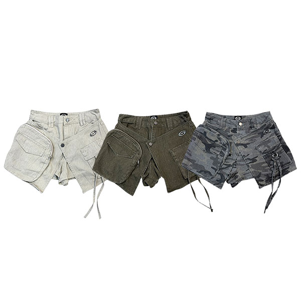 WRAP POCKET SHORTS