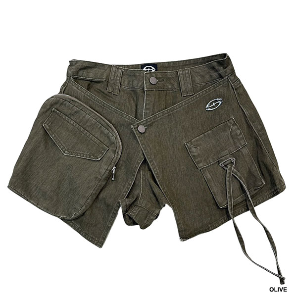 WRAP POCKET SHORTS
