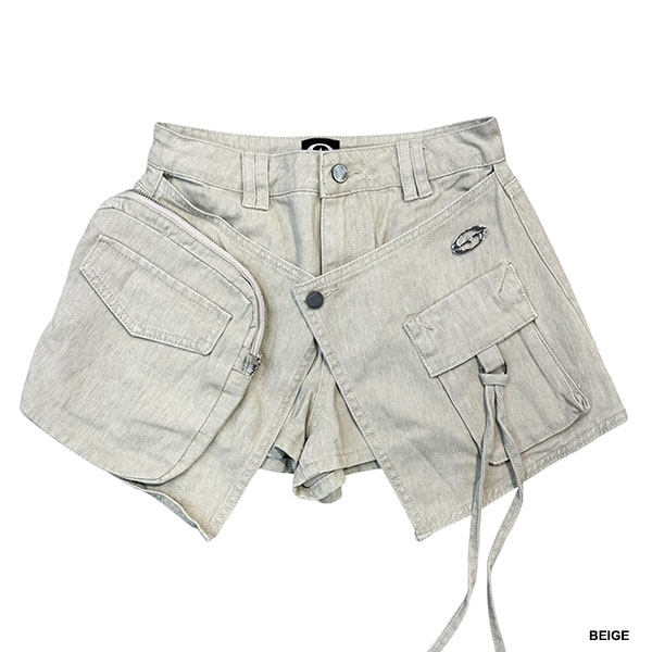 WRAP POCKET SHORTS