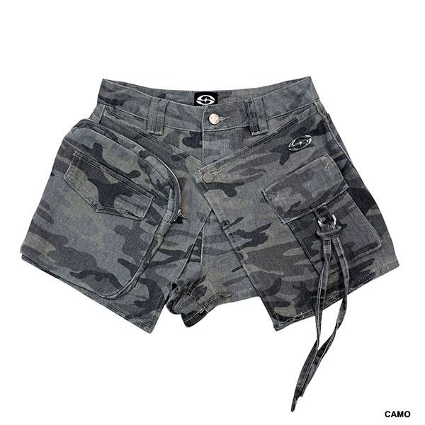 WRAP POCKET SHORTS