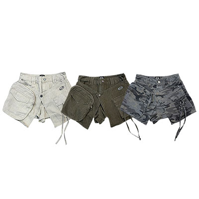 WRAP POCKET SHORTS