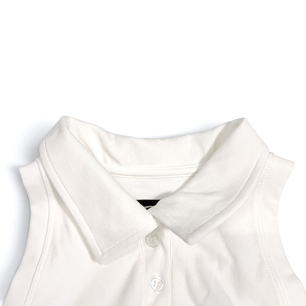 PLATE SLEEVELESS POLO