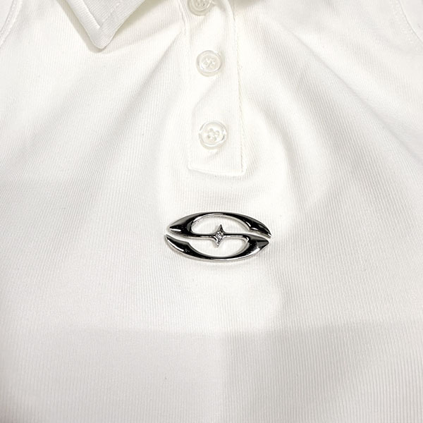PLATE SLEEVELESS POLO