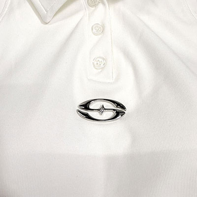 PLATE SLEEVELESS POLO