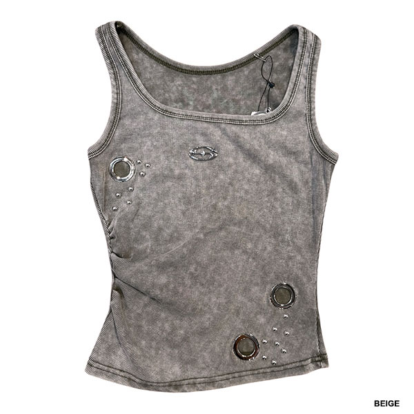 PLATE EYELET TANKTOP