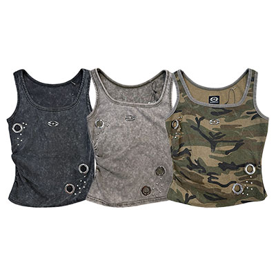 PLATE EYELET TANKTOP