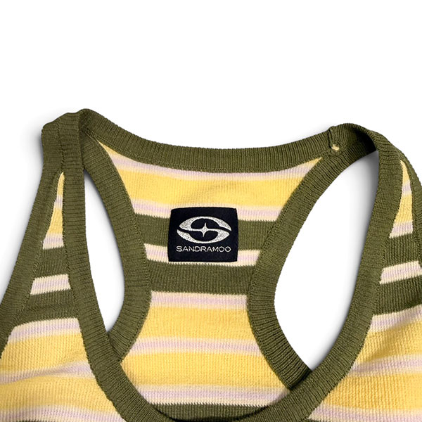 PLATE KNIT TANK TOP