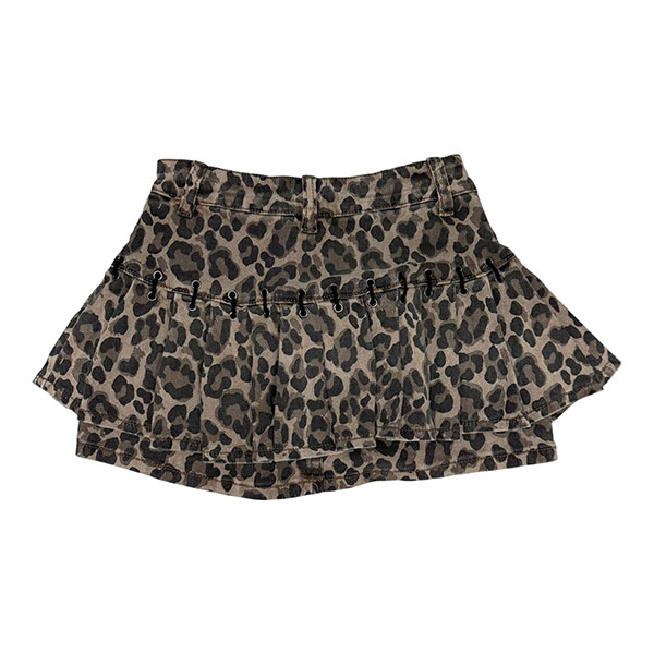 LACE PLEATS SKORT