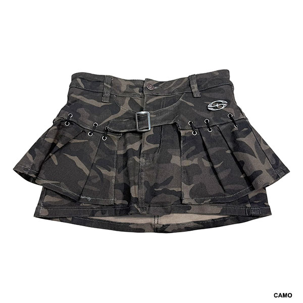 LACE PLEATS SKORT