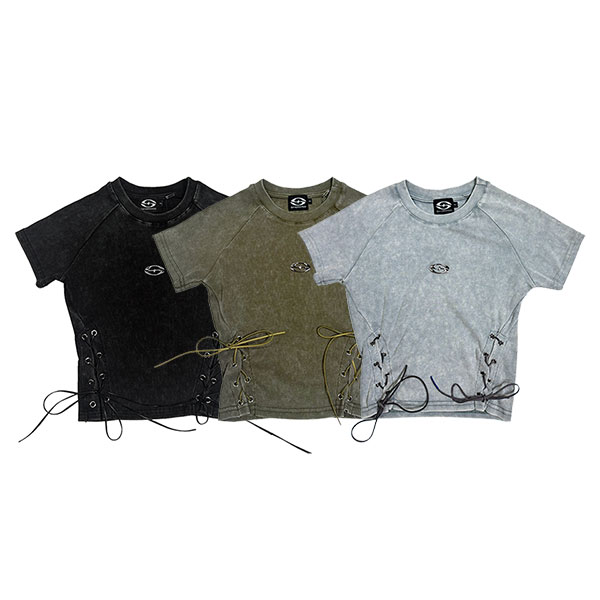 SIDE LACE UP PIGMENT