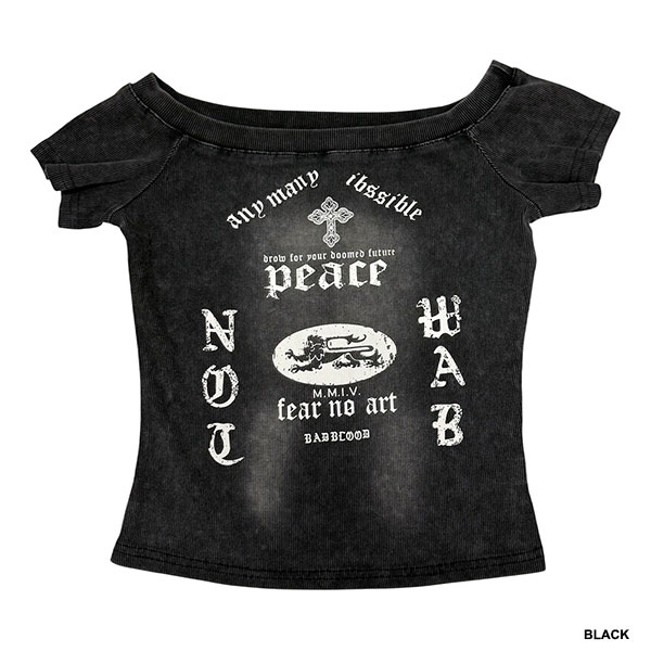 PEACE PIGMENT OFF SHOULDER