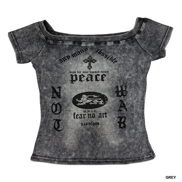 PEACE PIGMENT OFF SHOULDER