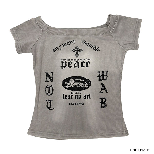 PEACE PIGMENT OFF SHOULDER