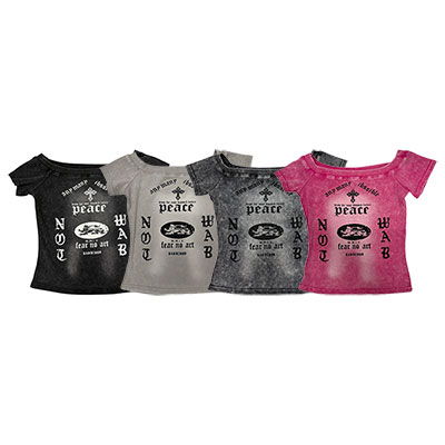 PEACE PIGMENT OFF SHOULDER
