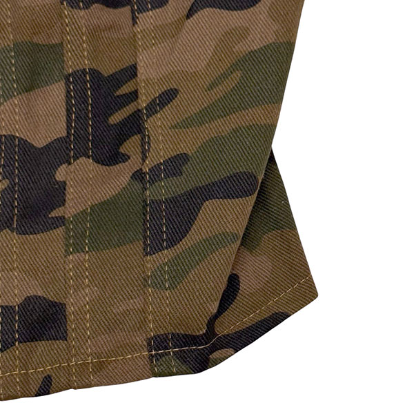 ZIP CAMO TUBE TOP