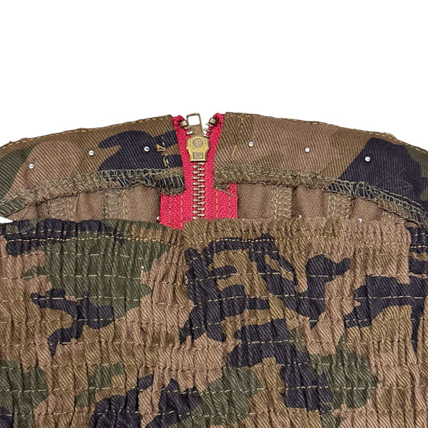 ZIP CAMO TUBE TOP