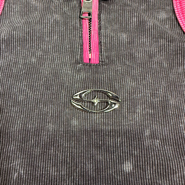 LINE ZIP TANK TOP