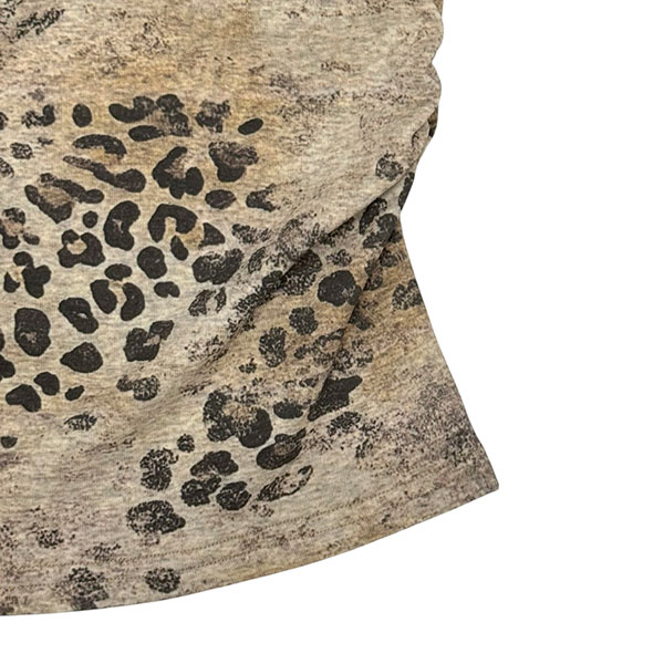 LEOPARD BELT OFF SHOULDER