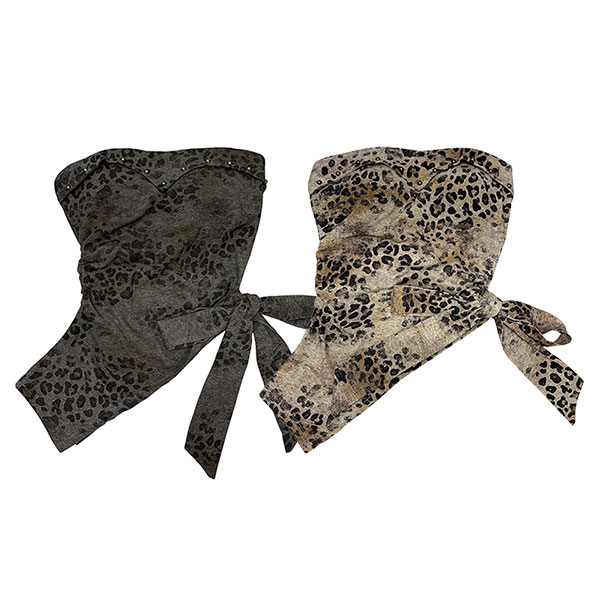 LEOPARD TUBE TOP